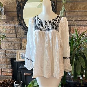 Velvet (made in India) boho blouse